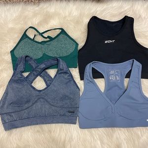 4 set sports bras